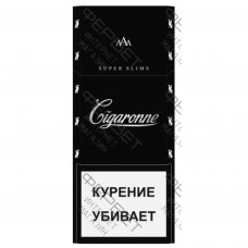 Сигареты Cigaronne Super Slims Black